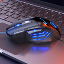 Mouse Gamer Laser X7 3200dpi Led Rgb Usb 7 Botões Profissional Original