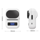 Mini Etiqueta Termica Impressora Portatil Bluetooth 58mm