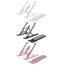 Suporte Para Notebook Dobrável Ajustável Ergonômico Resistente Base Antiderrapante Portátil