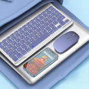 Kit Teclado e Mouse Bluetooth 5.2 Sem Fio Compatível PC Notebook Android iPhone Tablet Mac Smart TV