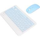 Kit Teclado e Mouse Bluetooth 5.2 Sem Fio Compatível PC Notebook Android iPhone Tablet Mac Smart TV