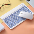 Kit Teclado e Mouse Bluetooth 5.2 Sem Fio Compatível PC Notebook Android iPhone Tablet Mac Smart TV