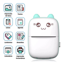 Mini Impressora Térmica Sem Fio Portátil Desenho Animado Foto Android/Ios Envio Imediato