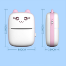 Mini Impressora Térmica Sem Fio Portátil Desenho Animado Foto Android/Ios Envio Imediato